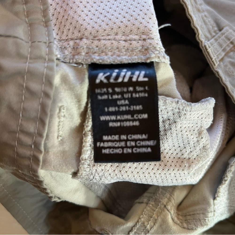 Kuhl Men's Green Cargo Shorts - Picture 5 of 6